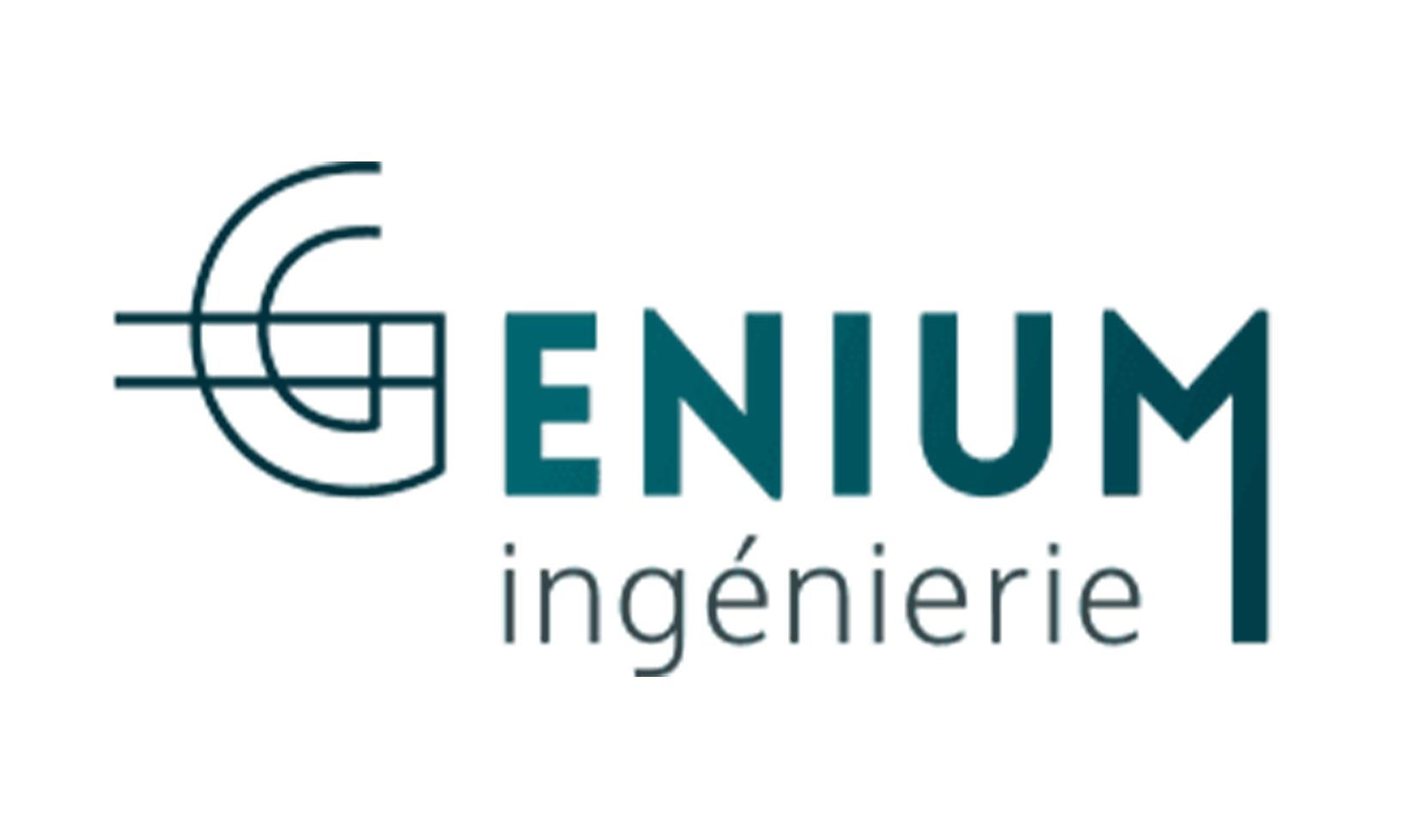 Le logo du bureau d'étude en ingénierie Genium Ingénierie